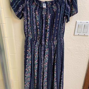 Old Navy Off Shoulder Maxi Dress